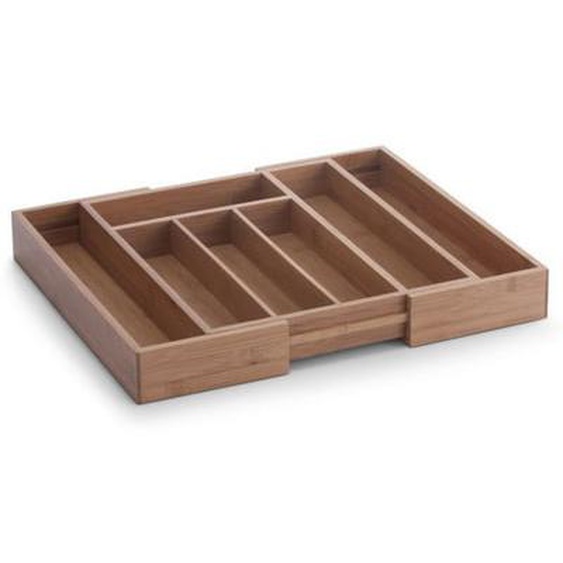 Range-couverts extensible bois bambou Zeller