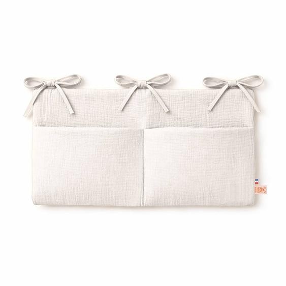 Range Doudou En Coton Bio Vichy Blanc