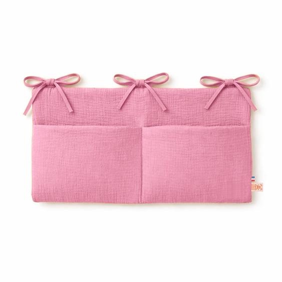 Range Doudou En Coton Bio Vichy Rose