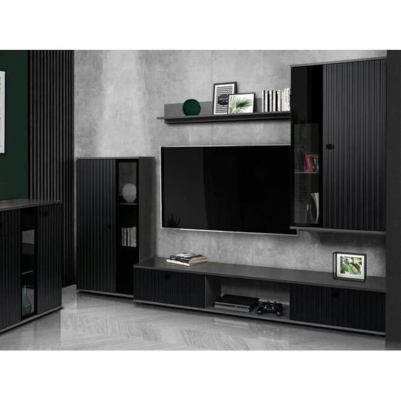 Rangement de salon - Rangement de salon Tucson 172  490285 - Noir - 236x41cm