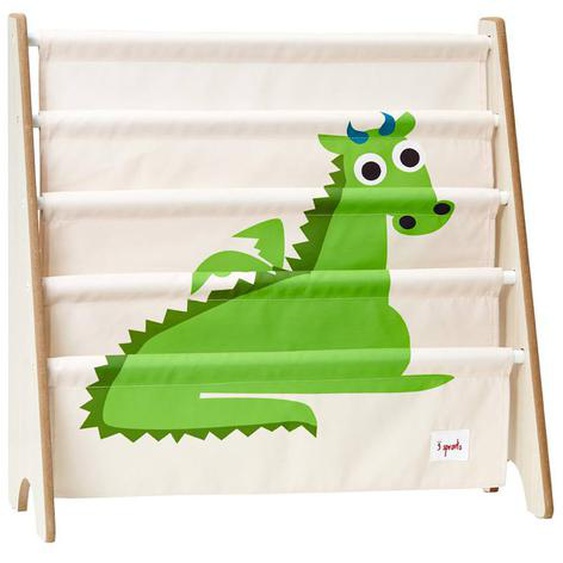 Rangement Livres Dragon Vert