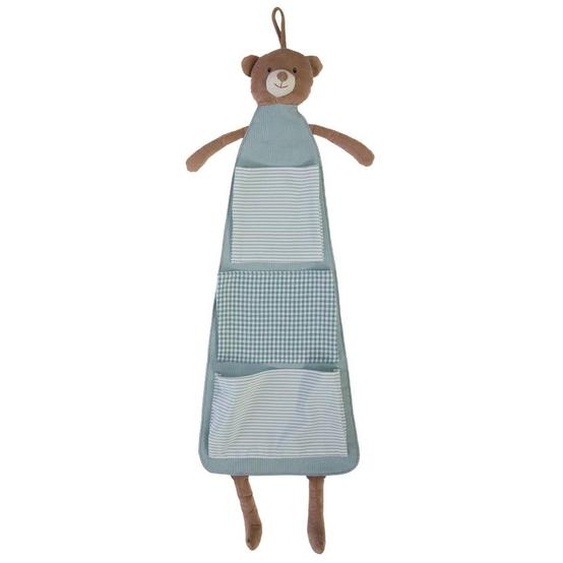 Rangement Mural Ourson Bleu