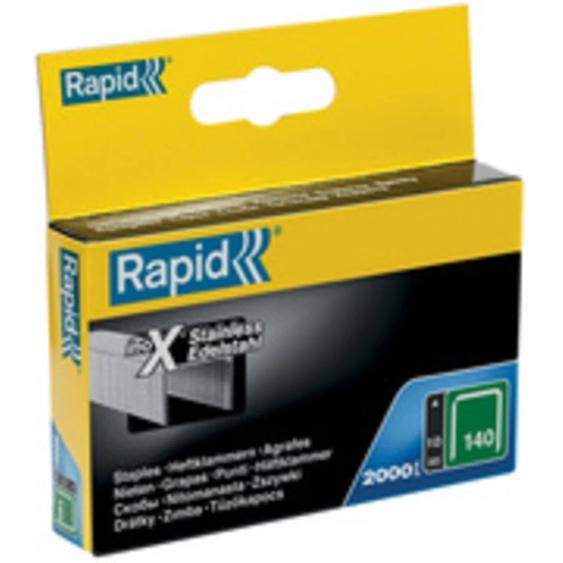 Rapid Agrafe fil plat no. 140, 10 mm, grand paquet