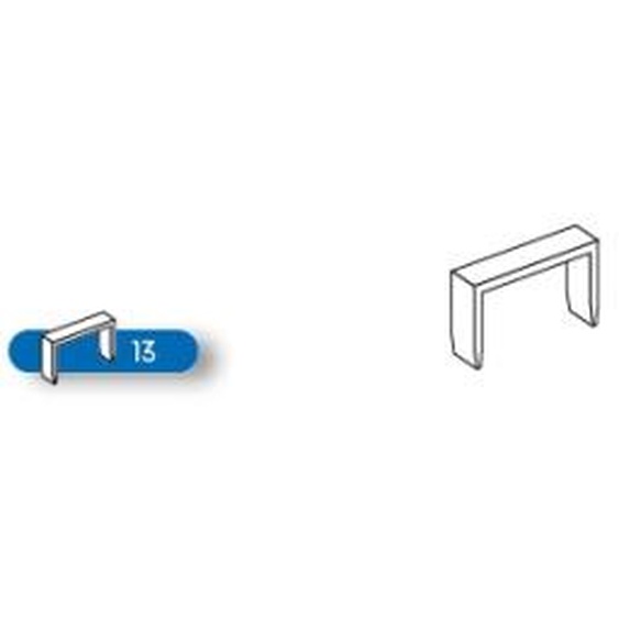 Rapid STAPLES 13/10NARR. BLISTER 1100PCS