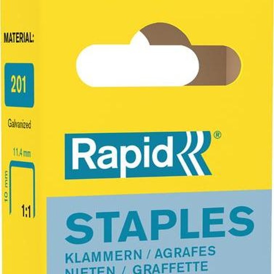 Rapid Tools 40109504 Rapid Feindrahtklammern Typ 53, 10 mm, Kleinpackung