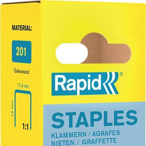 Rapid Tools 40109506 Rapid Feindrahtklammern Typ 53, 14 mm, Kleinpackung