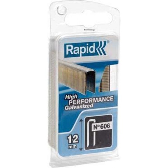 Rapid Tools 40109530 Agrafes à dos étroit Rapid, type 606, 23 mm, petit paquet