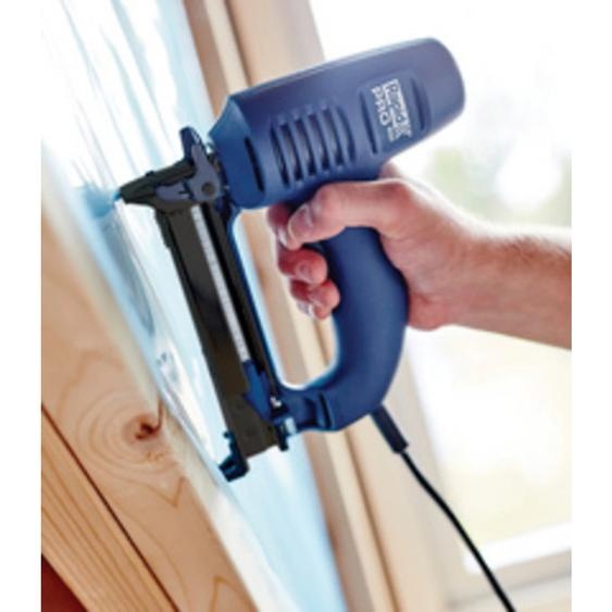 RAPID TOOLS Rapid Agrafeuse/cloueuse électrique PRO R553, bleu