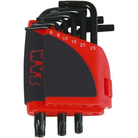 Râtelier de 9 clés mâles Resistorx® - SAM OUTILLAGE - 59-R9A