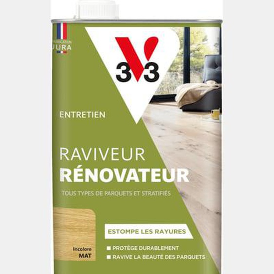Raviveur rénovateur parquets & stratifiés Mat incolore 1 L