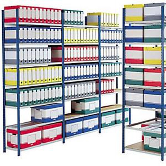 Rayonnage archives Maxipro - Double face - L. 100 x P. 70 cm - Elément Suivant