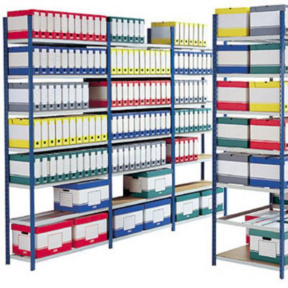 Rayonnage archives Maxipro - Double face - L. 150 x P. 70 cm - Elément Départ