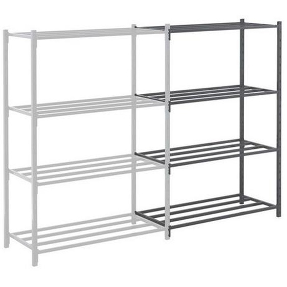 Rayonnage industriel Sumo - Charges lourdes - H. 200 x L. 130 x P. 80 cm - Elément Suivant