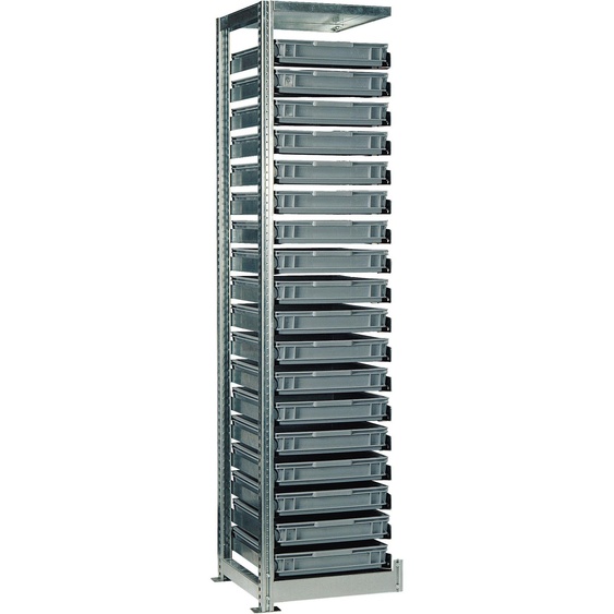 Rayonnage TR H.2010 mm pour caisse 600x400 mm Suivant
