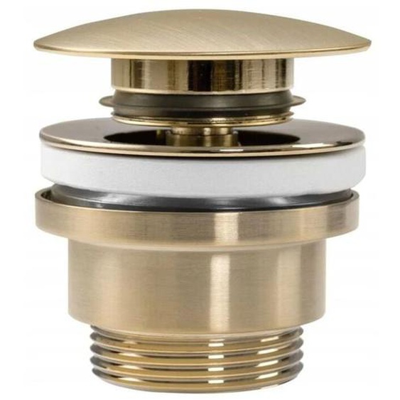 REA - bonde de lavabo universel clic-clac brush gold mat
