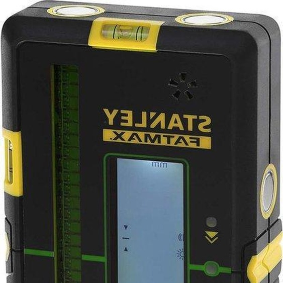 Récepteur laser rotatif FatMax - Grande portée - Précis - Couleurs noir/jaune