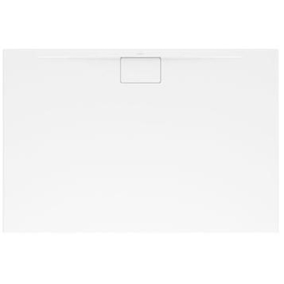 Receveur 90 x 80 x 4,8  Architectura Metalrim acrylique rectangle blanc