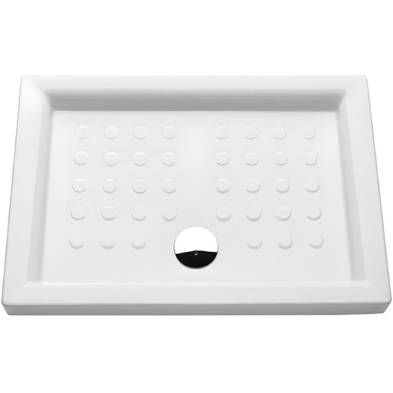 Receveur à poser POLO carré 100x80x8 cm rectangulaire blanc ROCA WMT1CA11Z000001