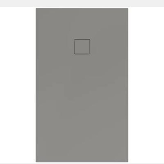 Receveur antidérapant 140 x 100  Planeo acrylique rectangle gris