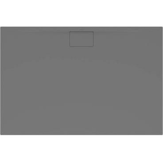 Receveur antidérapant 160 x 90 x 4,8  Architectura Metalrim acrylique rectangle gris anthracite