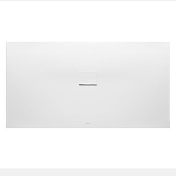 Receveur antidérapant 180 x 80  Squaro Infinity quaryl rectangle edelweiss