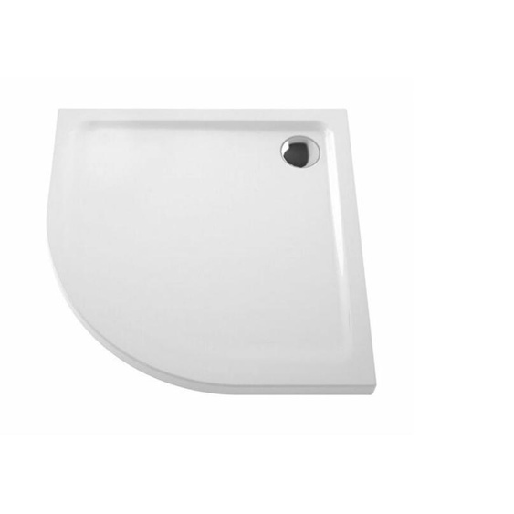 Receveur dangle ARKITEKT 1/4 rond 90 x 90 cm extra plat VITRA 5807L003M0578