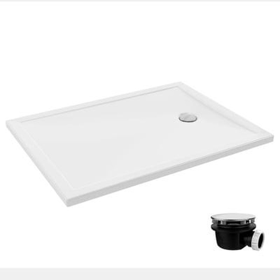 Receveur de douche 120 x 90 Gaspard bonde à droite + bonde