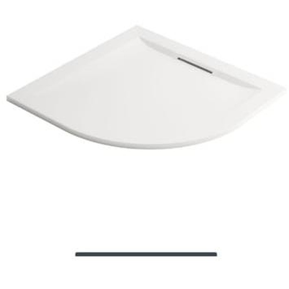 Receveur de douche 80 x 80 Flight Pure quart de rond blanc