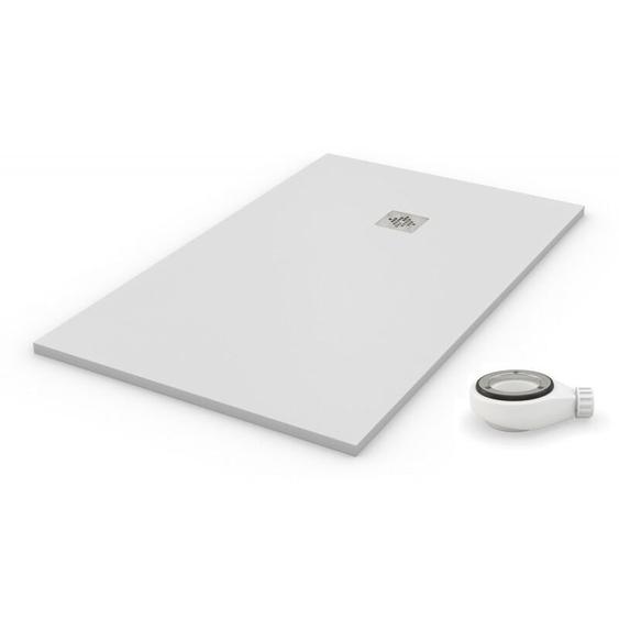 Receveur de douche 80X120 extra plat blanc Ral 9003