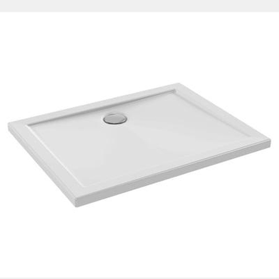 Receveur de douche 90 x 70 Kyreo ceramique rectangle blanc