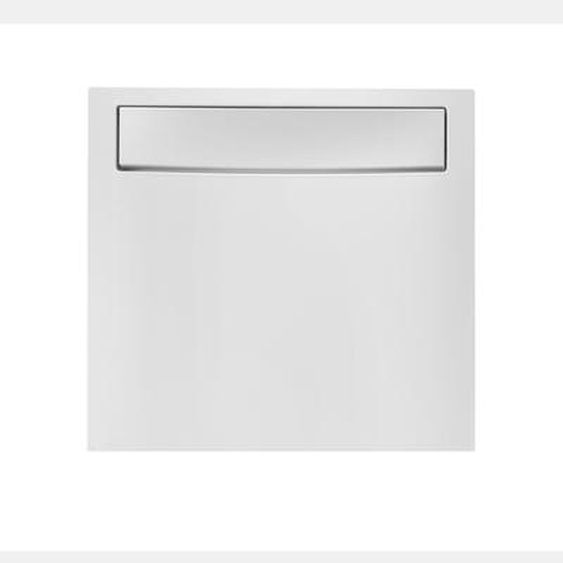 Receveur de douche antidérapant 80 x 80 Flight Neus carré blanc