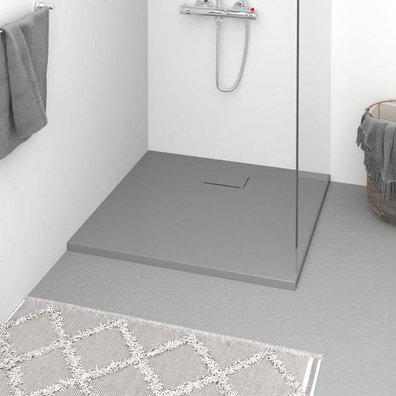 Receveur de douche SMC Gris 90x80 cm