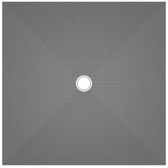 Receveur FUNDO PRIMO carré 1200x1200x40mm trou central sans bonde - WEDI - 073735171