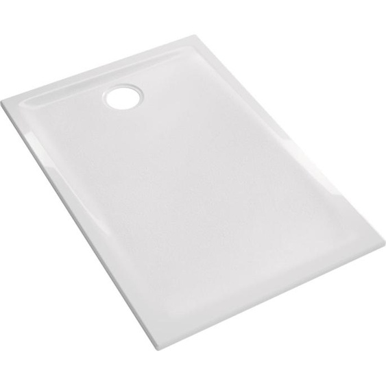 Receveur Renova Blanc Extra-plat, Facile à Poser, Design Moderne - Geberit