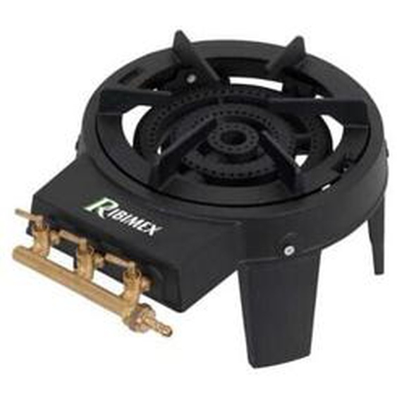 Ribitech - Réchaud gaz 3 feux 9000 w 4 pieds propane et butane