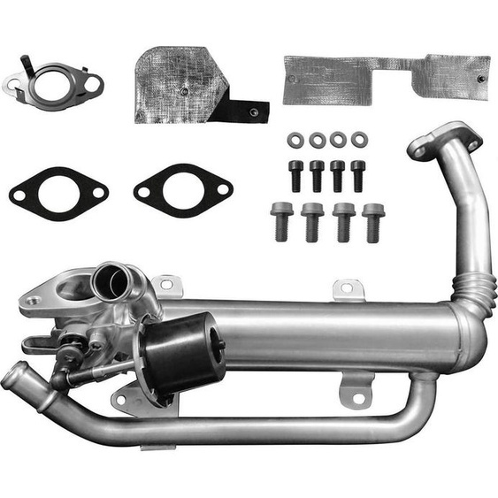 Recirculation des gaz déchappement refroidie par eau avec joints PARTSTEC pour VW GOLF, entre autres