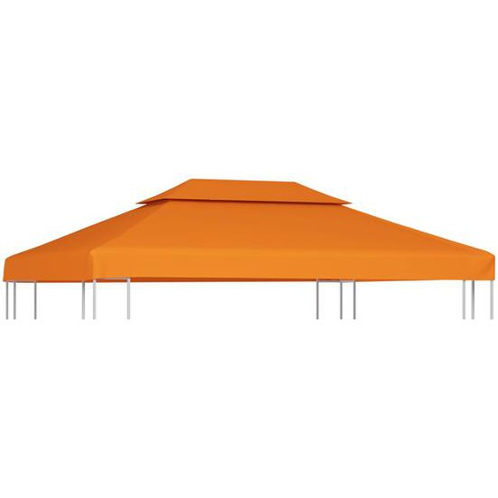 Recouvrement de remplacement dauvent 310 g/m² Orange 3x4 m