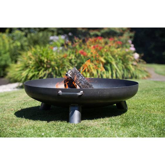 RedFire Bol à feu Salo Acier Noir 80 cm 81020
