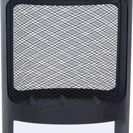 RedFire Corbeille à feu Buffalo 44 x 90 cm Acier noir mat