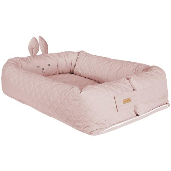Réducteur De Lit 3 En 1 Tissu Déperlant Roba Style Rose Pastel / Lapin