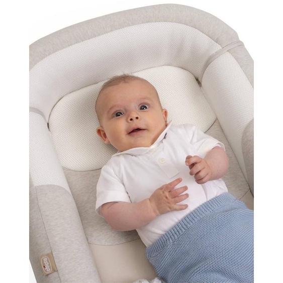 Réducteur de lit Mommy Pod beige
