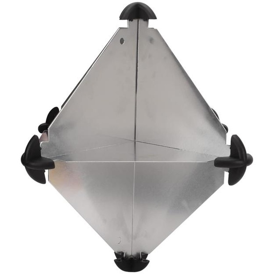Réflecteurs en aluminium, lot de 10 - Réflecteurs radar - Résistants aux chocs - Durables - Pour voiliers/bateaux à moteur - Installation facile