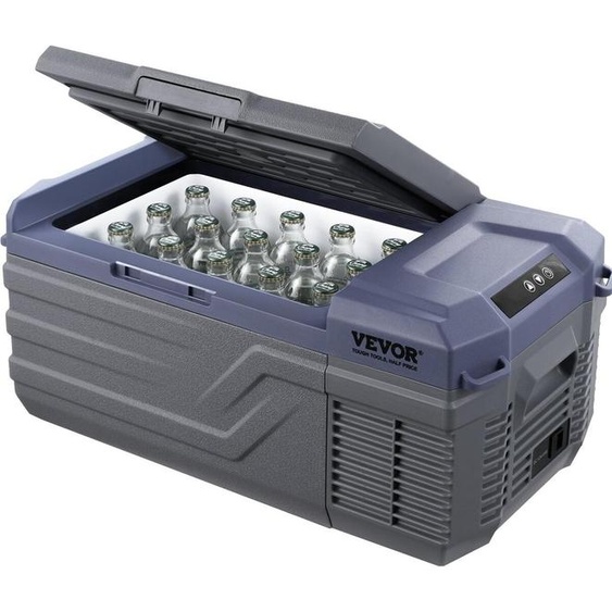 Réfrigérateur-congélateur portable pour voiture, compresseur 15 L, zone unique, pour voiture et maison