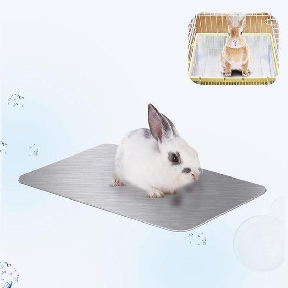 Réfrigérateur en aluminium pour volailles dornement - Plateau réfrigérant 12 x 8 cm - Glacière pour élevages de petits animaux - Confort de réfrigération pour les amoureux des animaux - Idéal pour les lapins nains, les souris, les rats et autres petits