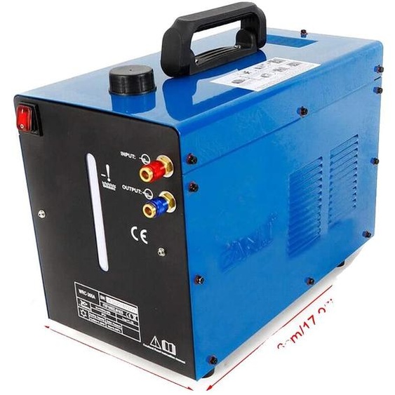 Refroidisseur deau de soudure, construction durable, système de refroidissement efficace, couleur bleue
