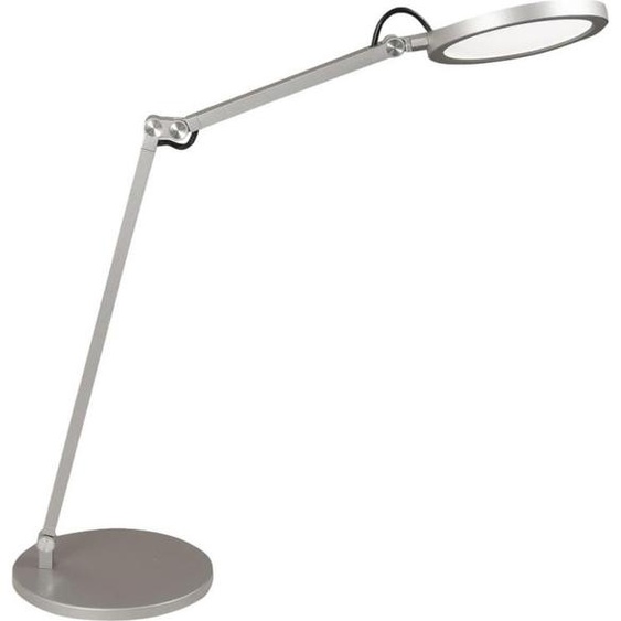 Regina - Lampe de table réglable en aluminium par Fabas Luce - LED 9W intégrée, intensité variable tactile CCT (3000K 4000K 5000K 6000K)