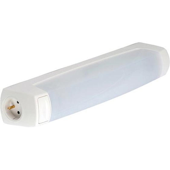 Réglette salle de bain EO S19 sans source lumineuse SSL blanc - LÉBÉNOÏD - 055211