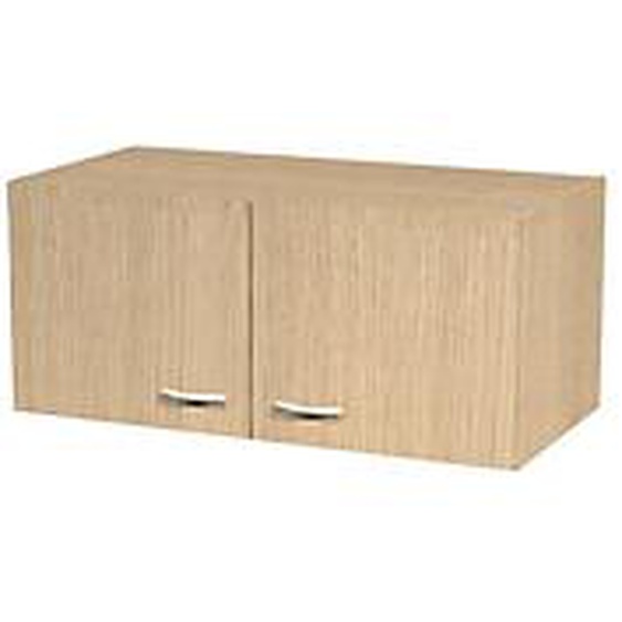 Rehausse darmoire Wood - L.90 x H.40 cm - 2 portes - Chêne