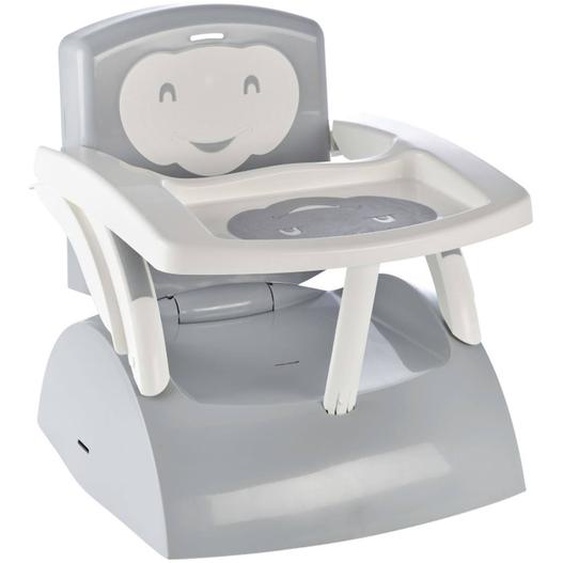 Rehausseur De Chaise 2en1 Évolutif Gris Charme