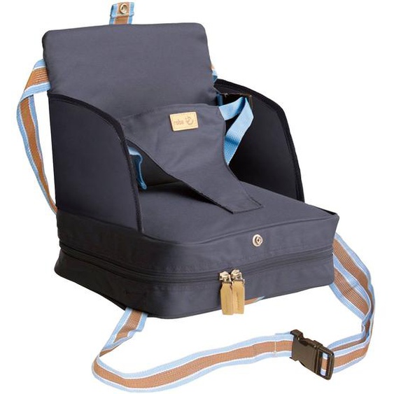Réhausseur De Chaise Pour Bébé Avec Coussin Gonflable Bleu Marine